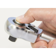 Torque wrench 1/2", 20-120 Nm with reversible ratchet